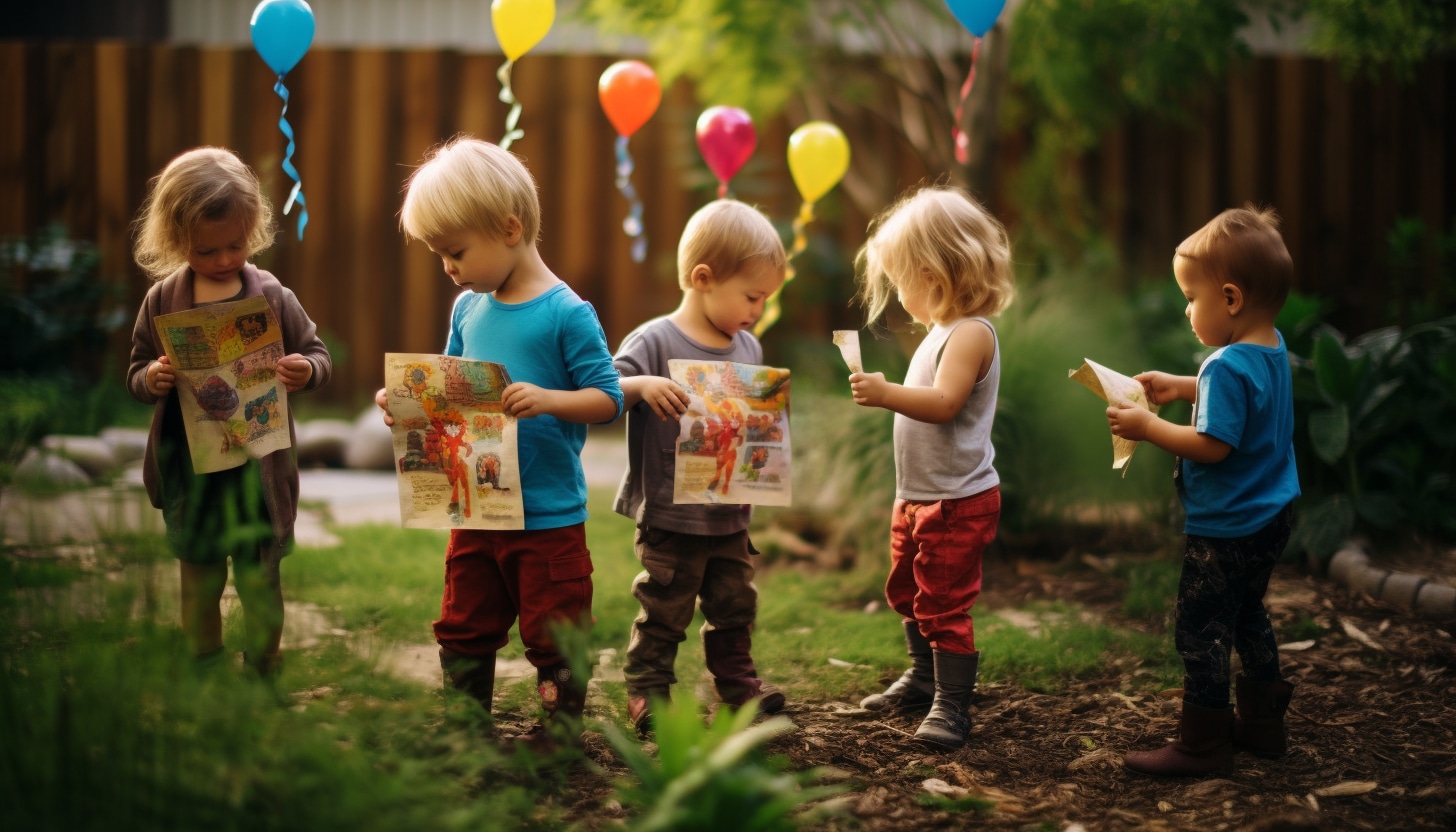 birthday treasure hunt activity