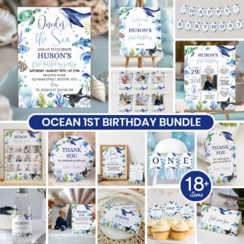 Under The Sea Birthday Large Set Bundle