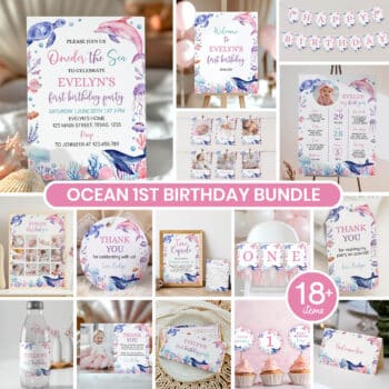 Under The Sea Birthday Large Set Bundle