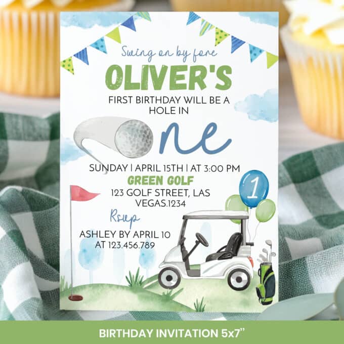 Golf Birthday Party Bundle - Image 2