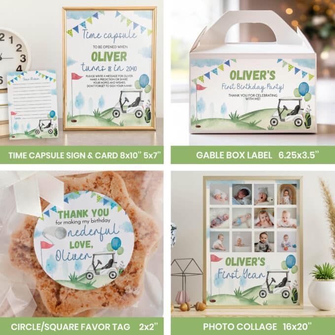 Golf Birthday Party Bundle - Image 8