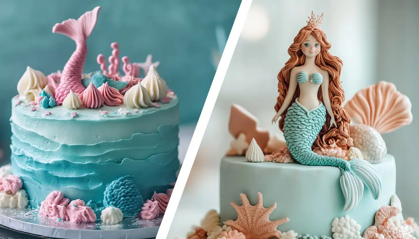 under the sea birthday cake for girl