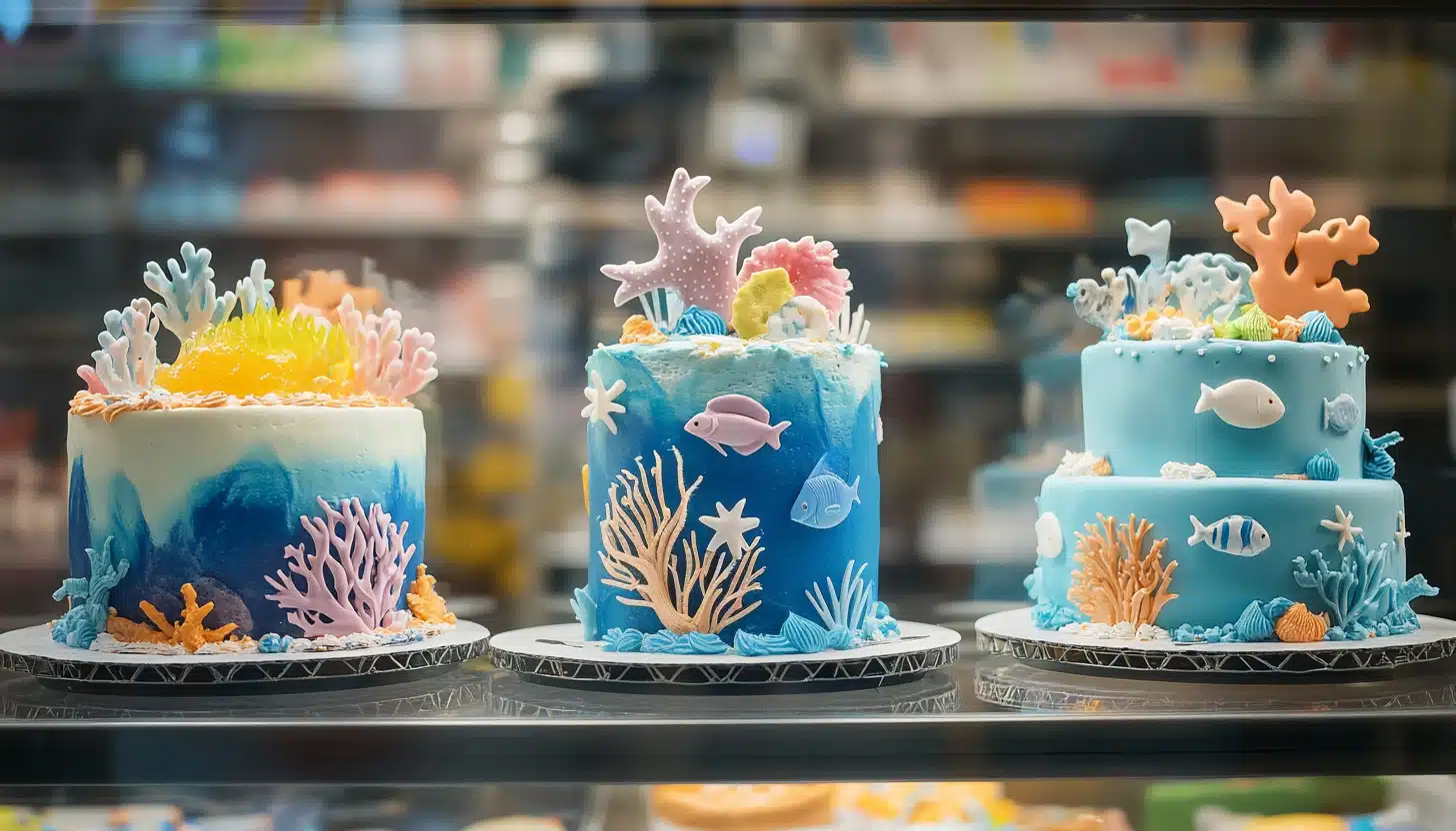 under the sea birthday cake supermarket ideas