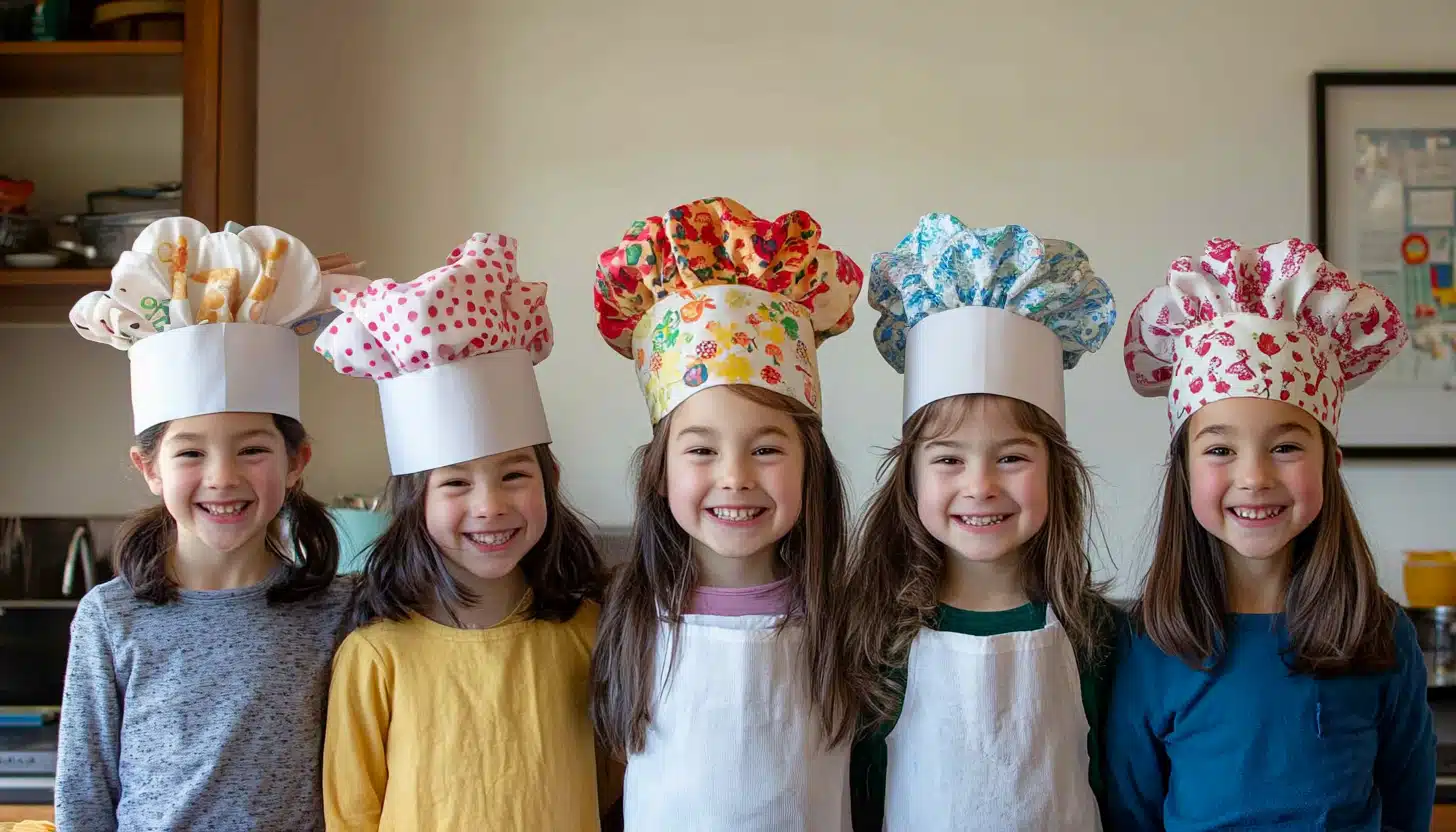 pizza birthday party ideas chef hats