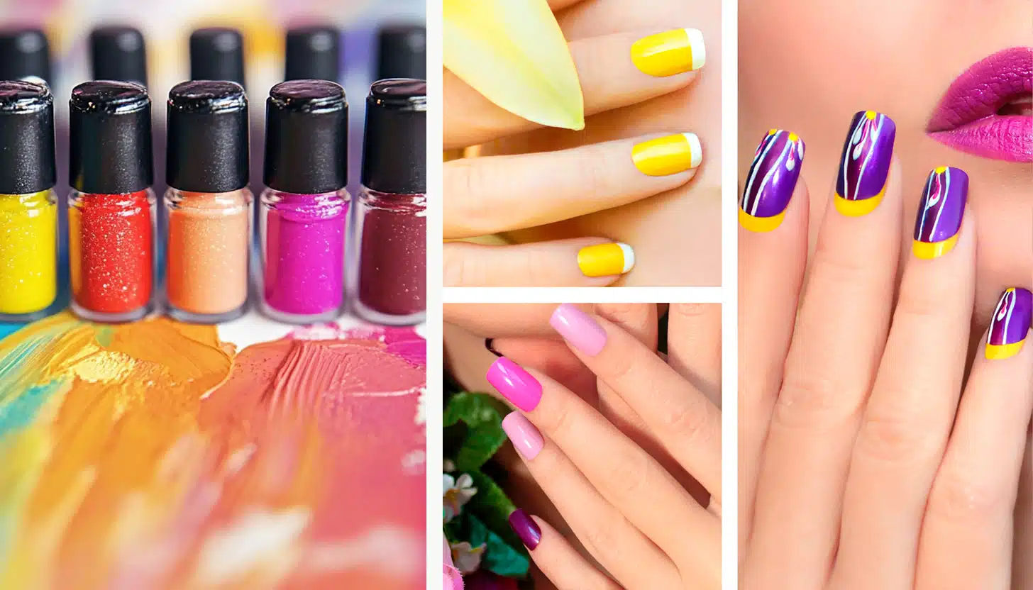 spa birthday party nails