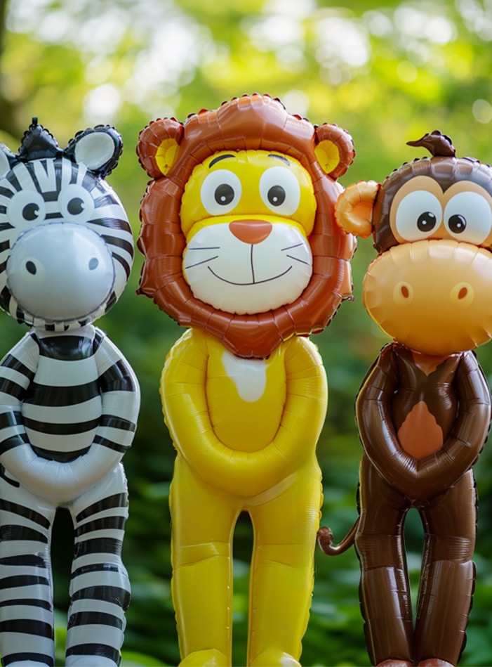 wild one birthday theme balloons