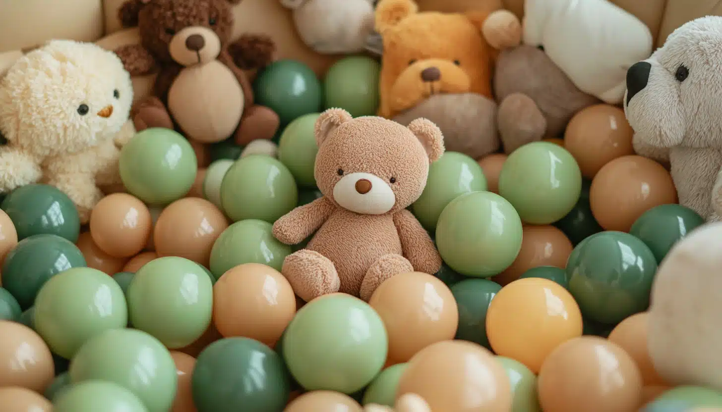 wild one birthday theme ideas ball pit