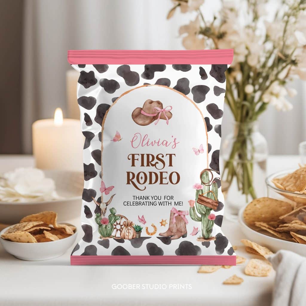 First Rodeo Birthday Banner - Goober Studio Prints