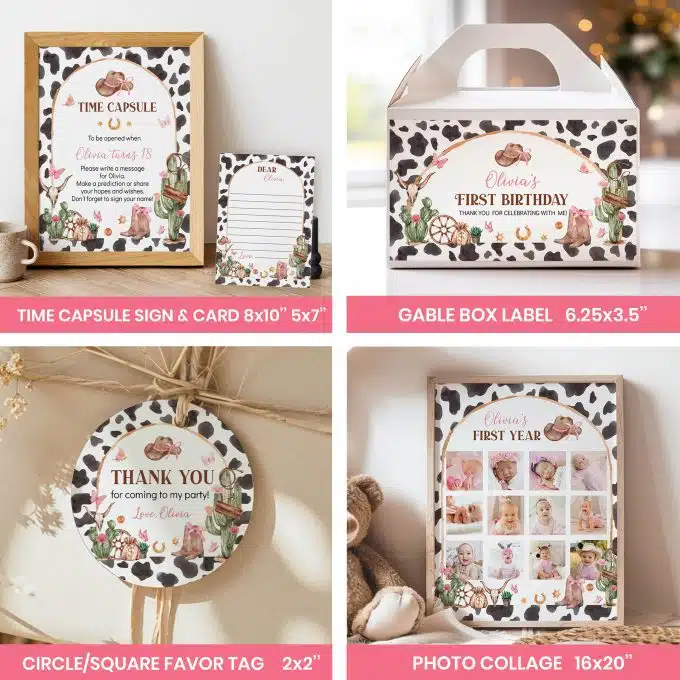 First Rodeo Birthday Party Bundle - Image 8
