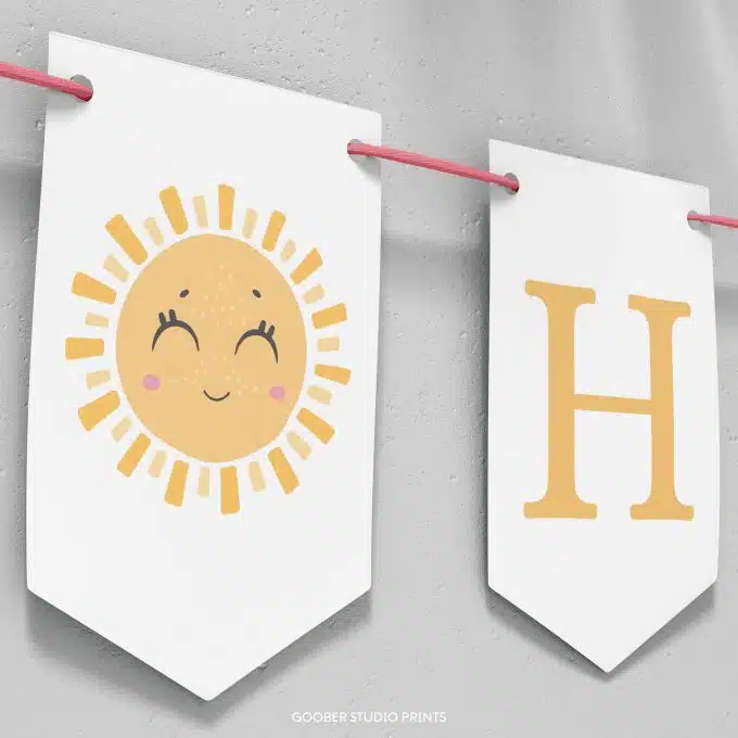 First Trip Around The Sun Birthday Banner - Image 2