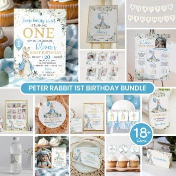 Peter Rabbit Birthday Party Bundle
