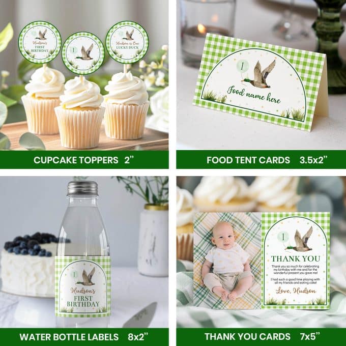One Lucky Duck Birthday Party Bundle - Image 4