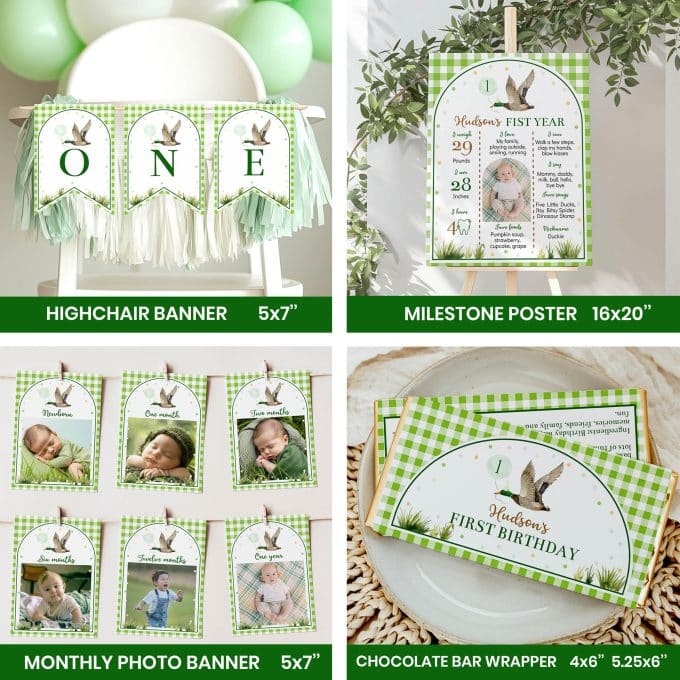 One Lucky Duck Birthday Party Bundle - Image 7