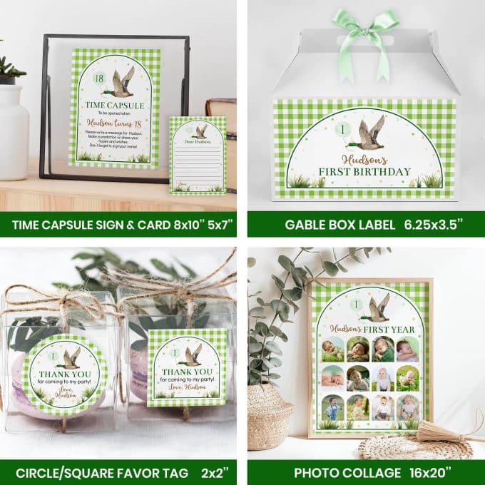 One Lucky Duck Birthday Party Bundle - Image 8