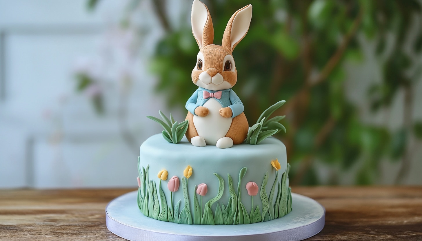 peter rabbit birthday cake