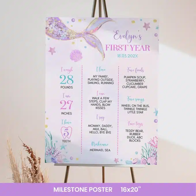 Mermaid Birthday Invitation Bundle - Image 7