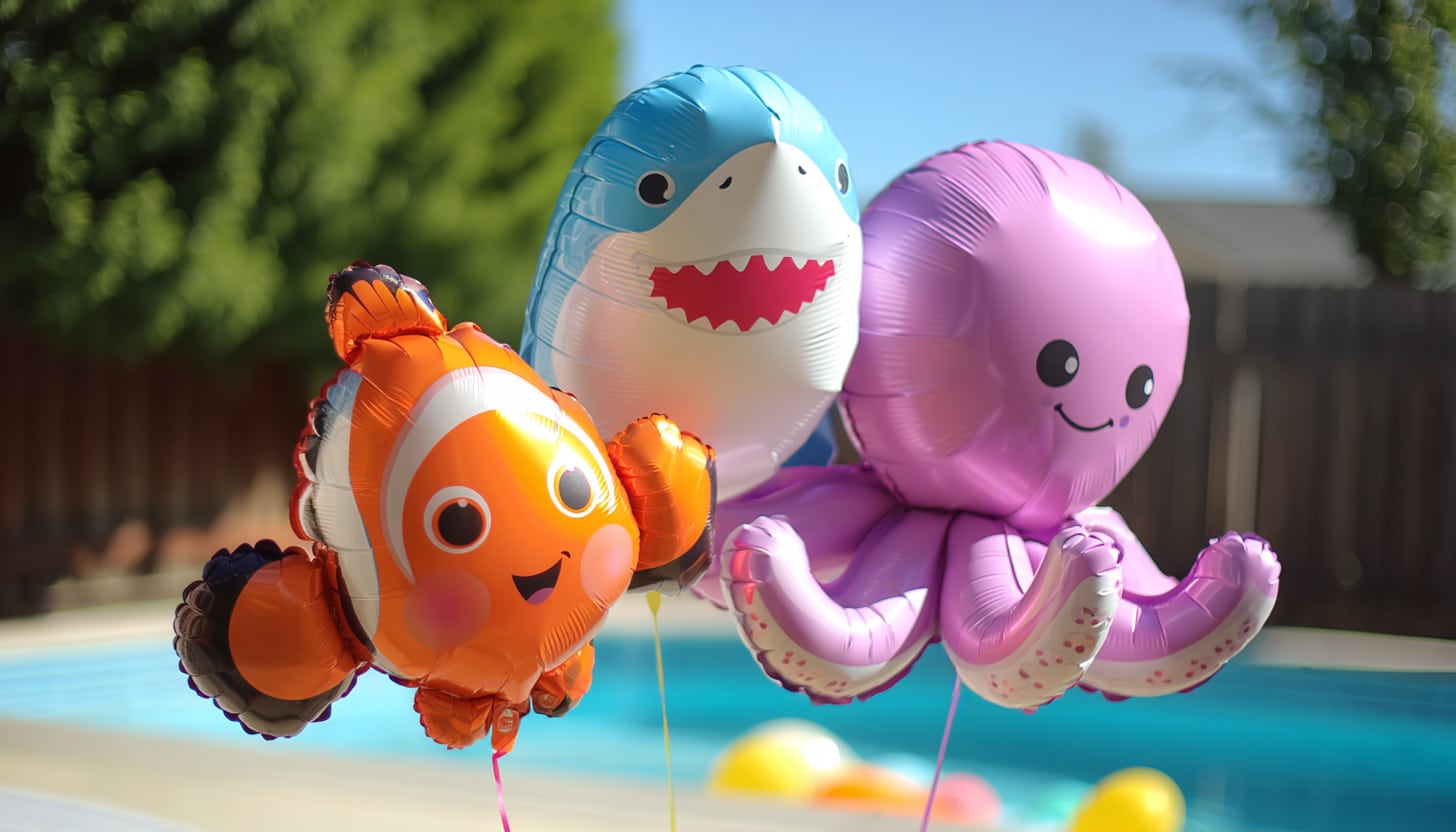 under the sea birthday party decoration ideas balloons