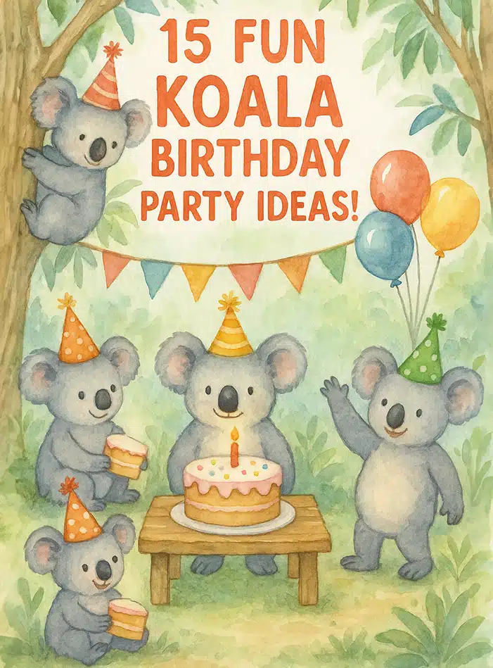 15 koala birthday party ideas for kids