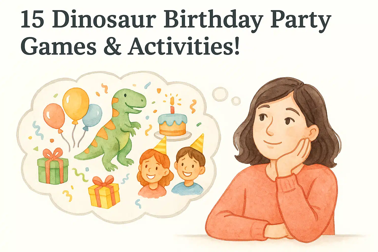 dinosaur birthday party games and activity ideas for kids