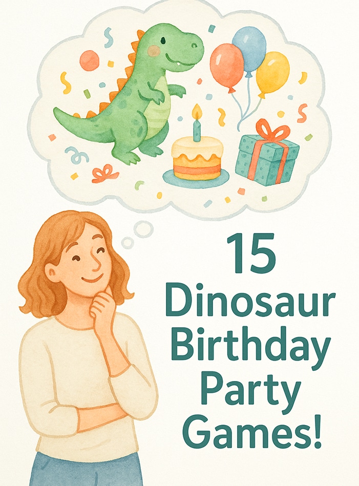 dinosaur birthday party games ideas
