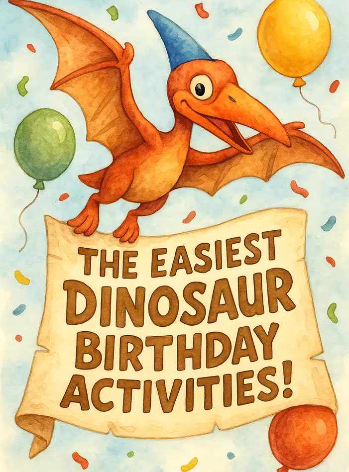 easy dinosaur birthday games