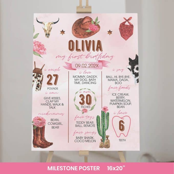 First Rodeo Birthday Invitation Bundle - Image 7