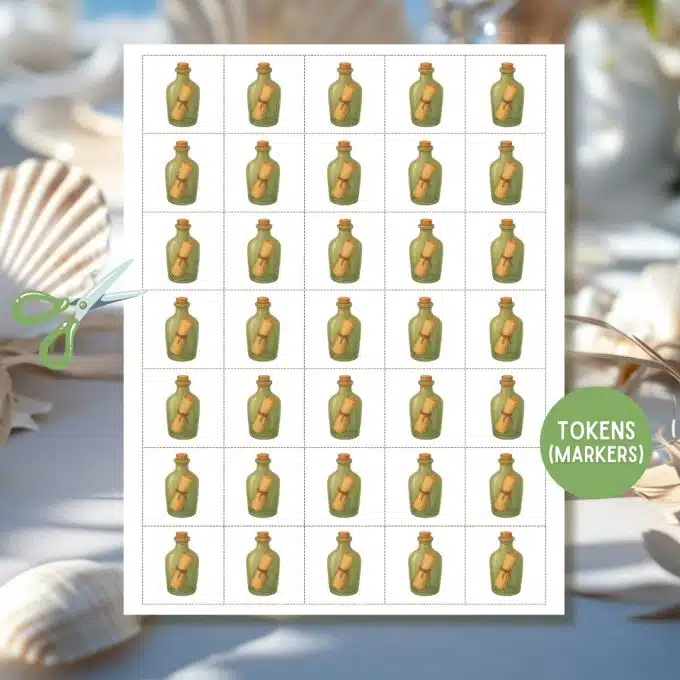 Ocean Bingo Printable Party Game - Image 4