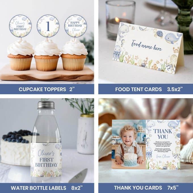 Under The Sea Birthday Party Bundle - Image 4