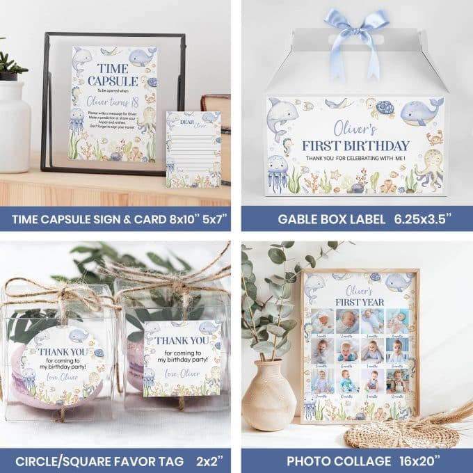 Under The Sea Birthday Party Bundle - Image 8