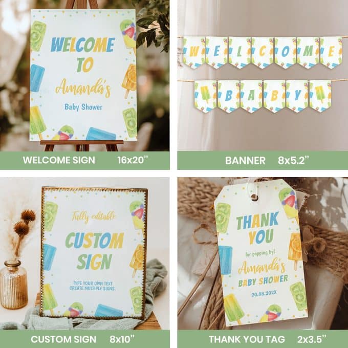 Popsicle Baby Shower Bundle - Image 4