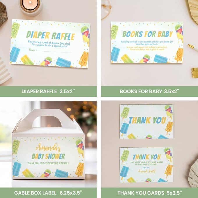 Popsicle Baby Shower Bundle - Image 7