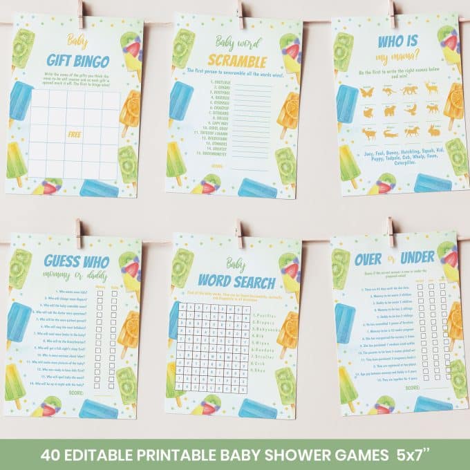 Popsicle Baby Shower Bundle - Image 8