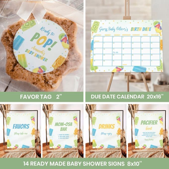 Popsicle Baby Shower Bundle - Image 9