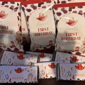 First Rodeo Birthday Chip Bags photo review