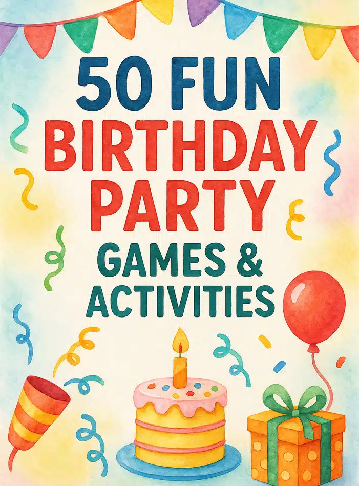 50 birthday party games and ideas for kids