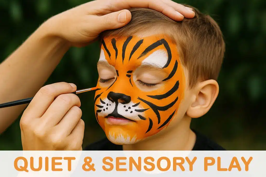 quiet and sensory play