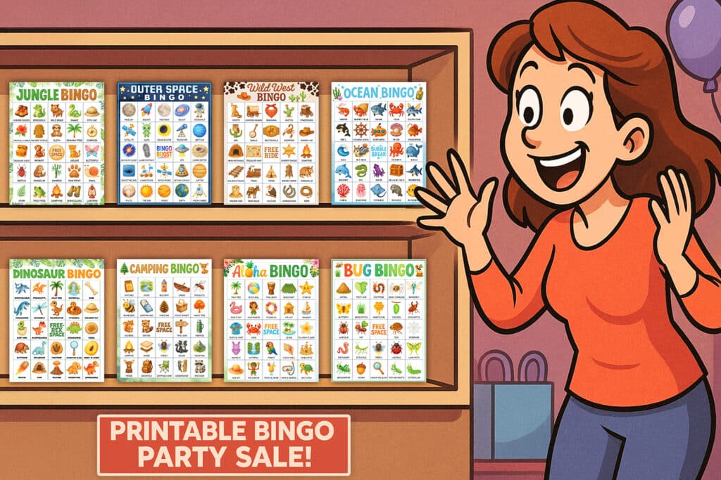 printable bingo party games