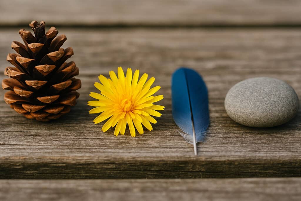 camping birthday party scavenger hunt activity