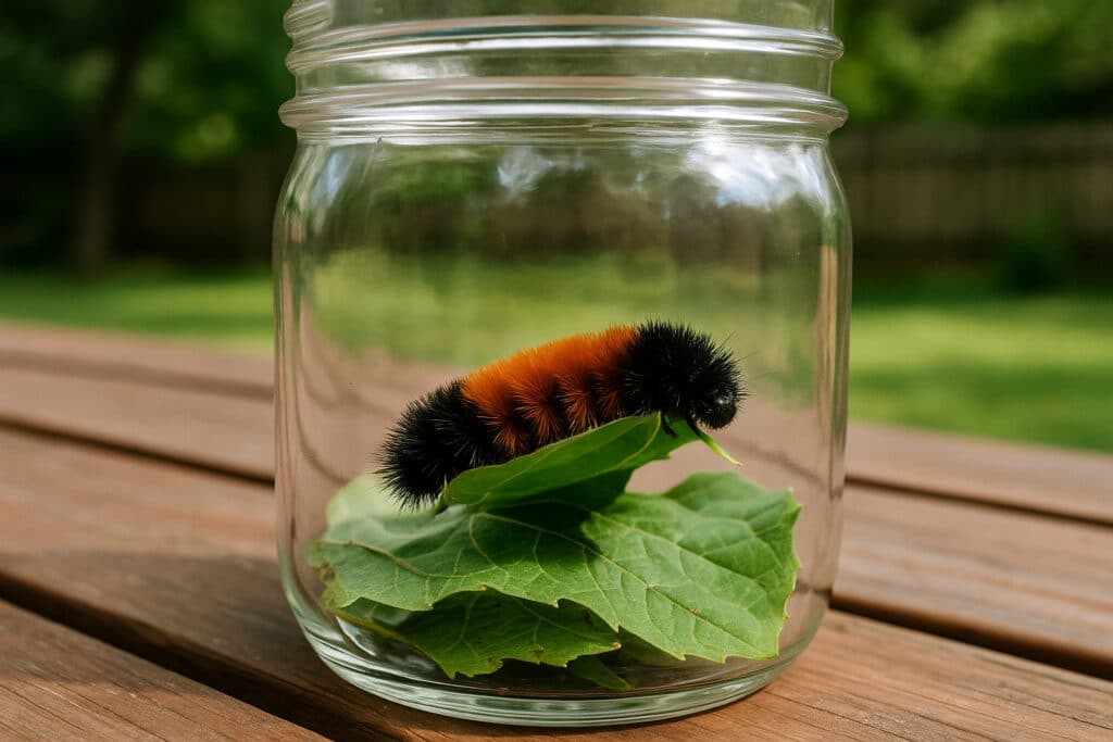 camping party activity bug hunt