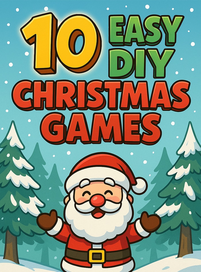 10 easy diy christmas party games