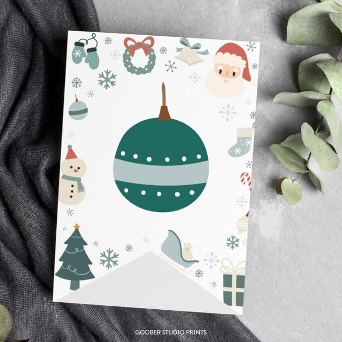 Christmas Winter Birthday Highchair Banner - Image 7