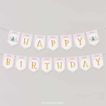 Nutcracker Birthday Banner