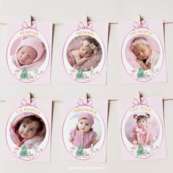 Nutcracker Birthday Monthly Photo Banner