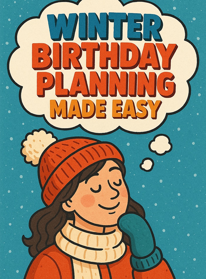 winter birthday planning with printable bundles