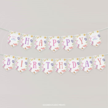Dinosaur Birthday Party Banner