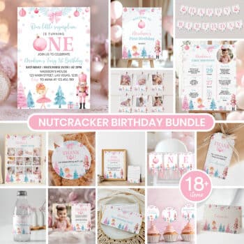 Nutcracker Winter Birthday Party Bundle