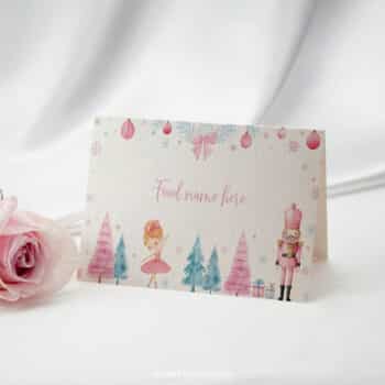 Nutcracker Birthday Food Tent Cards