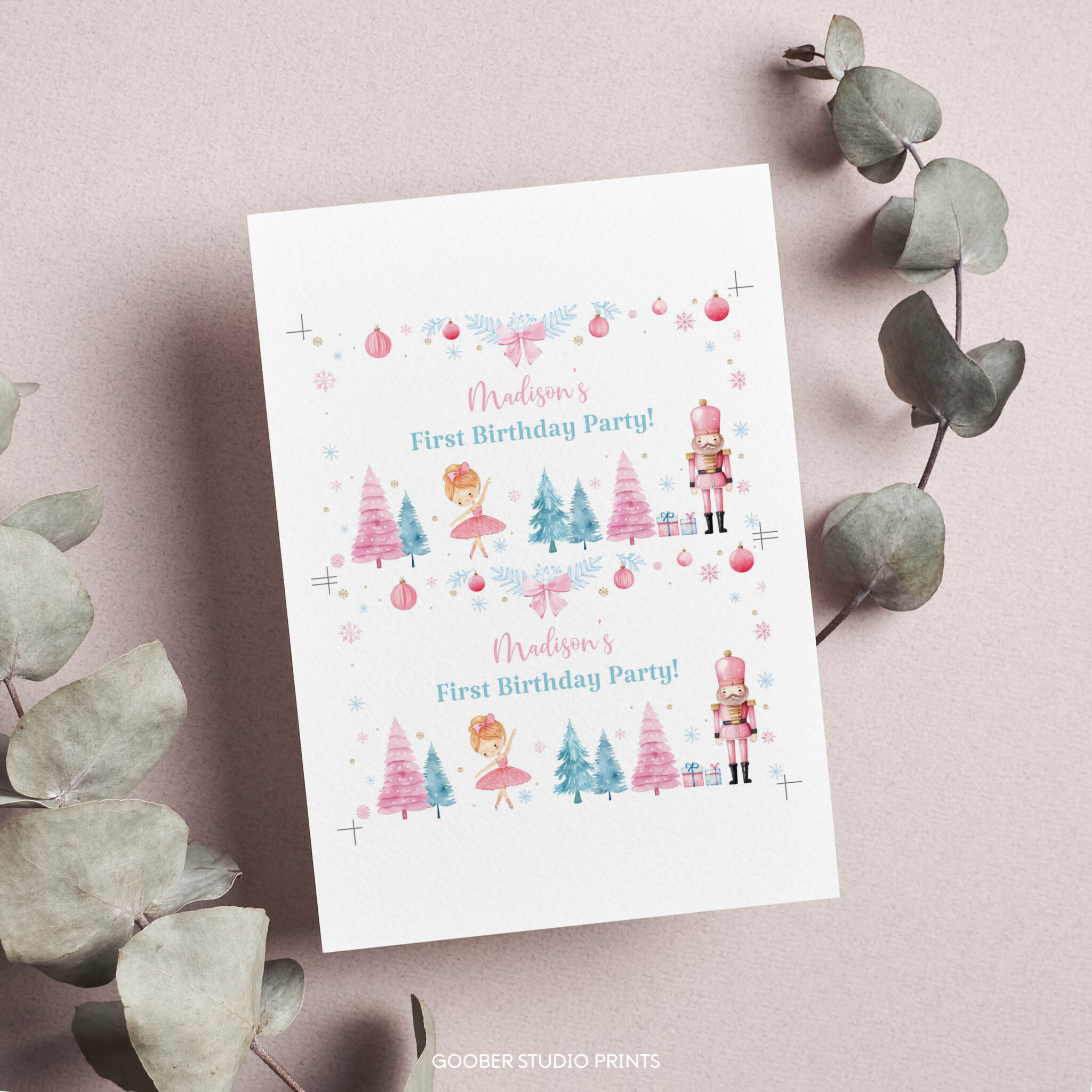 Nutcracker Birthday Gable Box Label 7 Nutcracker Birthday Gable Box Label - Image 7