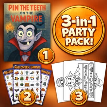 Halloween Party Games Printable Pack